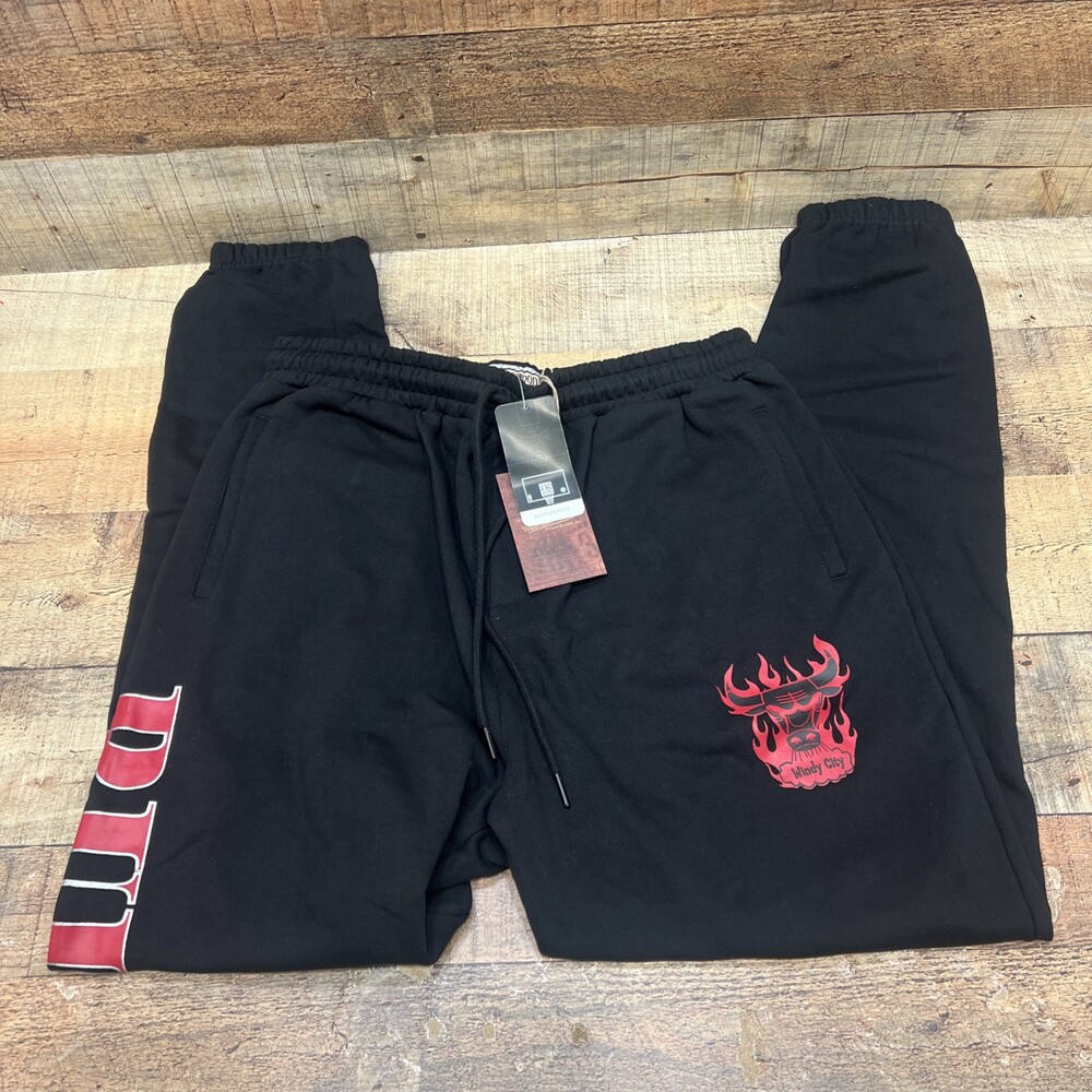 Mitchell & Ness NBA Sweatpants Chicago Bulls Hardwood Classics NWT!  Size XL